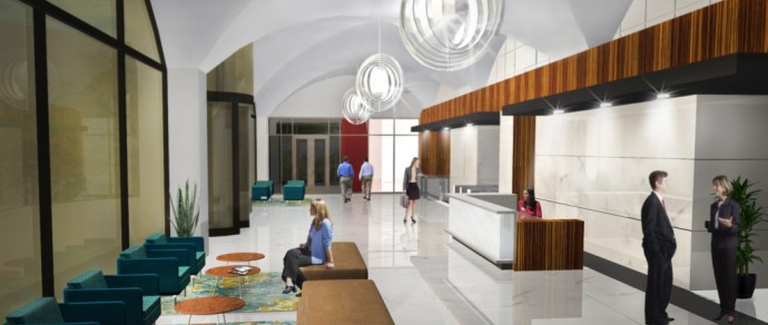 400 South Tryon Lobby Renovation