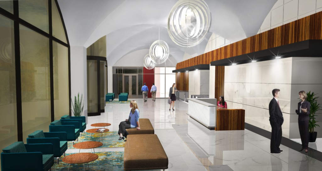 400 South Tryon Lobby Renovation Studio Fusion